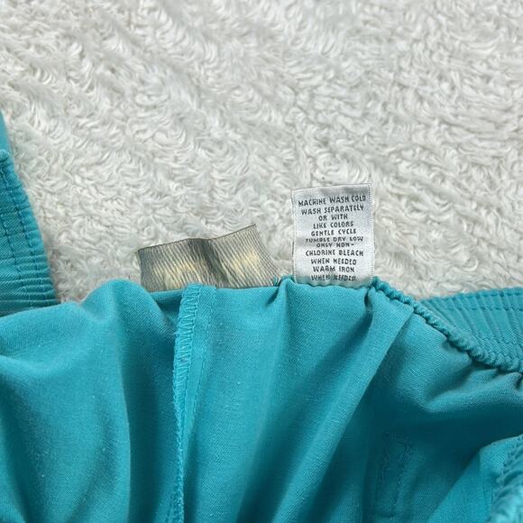 Bundle lot of 2 90s or y2k Studio Works blue and green shorts, size 18 - Picture 9 of 13